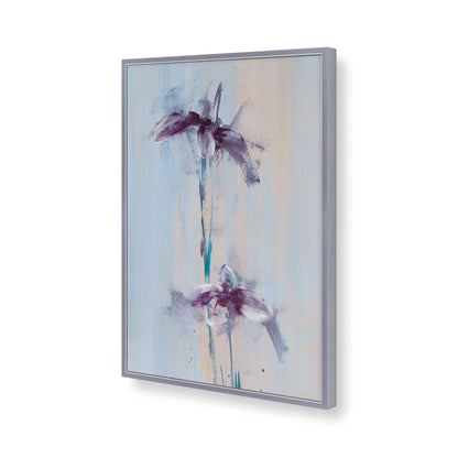 [Color:Polished Chrome], Picture of art in a Polished Chrome frame of the corner