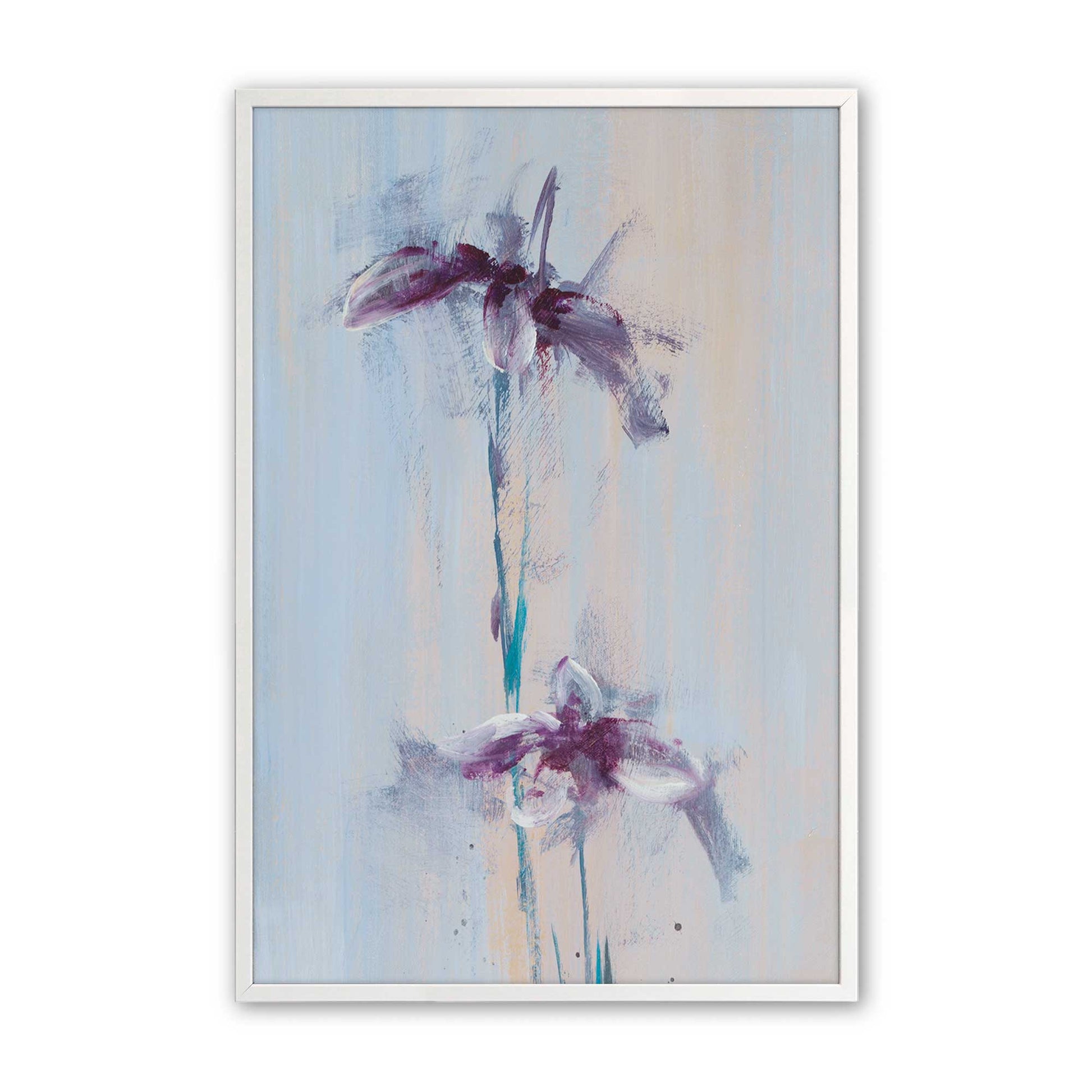 [Color:Opaque White], Picture of art in a Opaque White frame