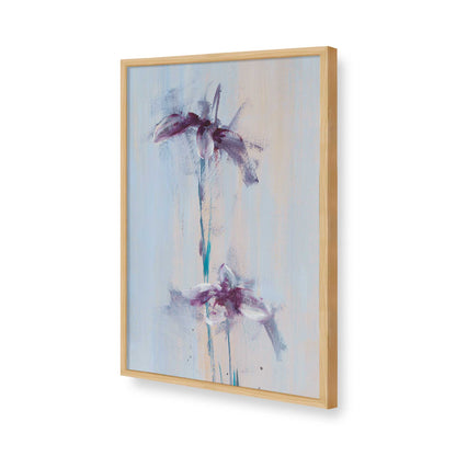 [Color:American Maple], Picture of art in a American Maple frame of the corner