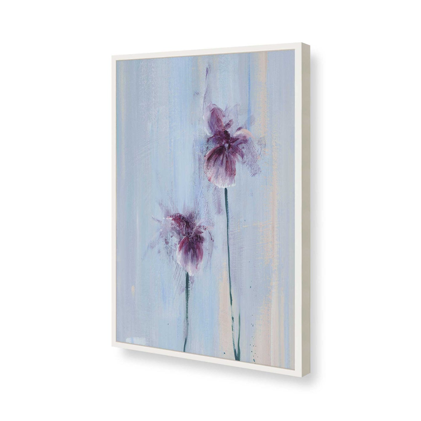[Color:Opaque White], Picture of art in a Opaque White frame of the corner