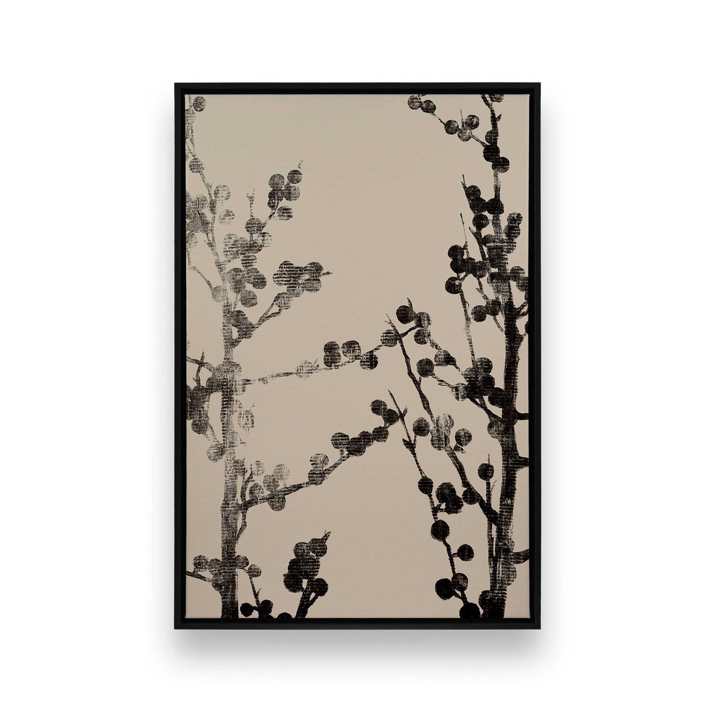[Color:Satin Black], Picture of art in a Satin Black frame