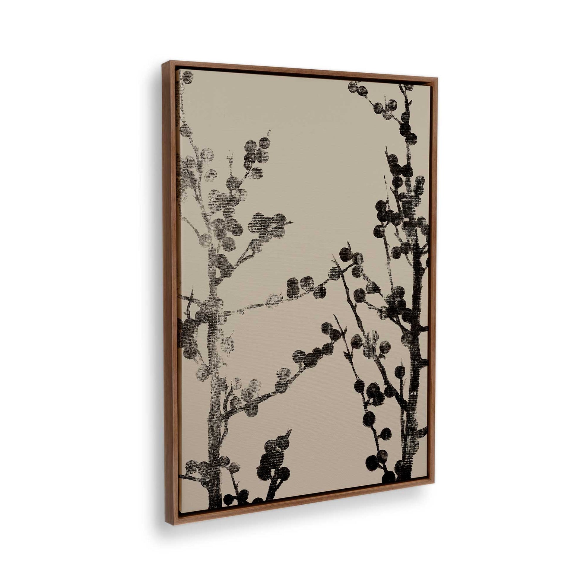 [Color:Walnut], Picture of the corner of the art