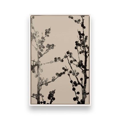 [Color:Opaque White], Picture of art in a White frame