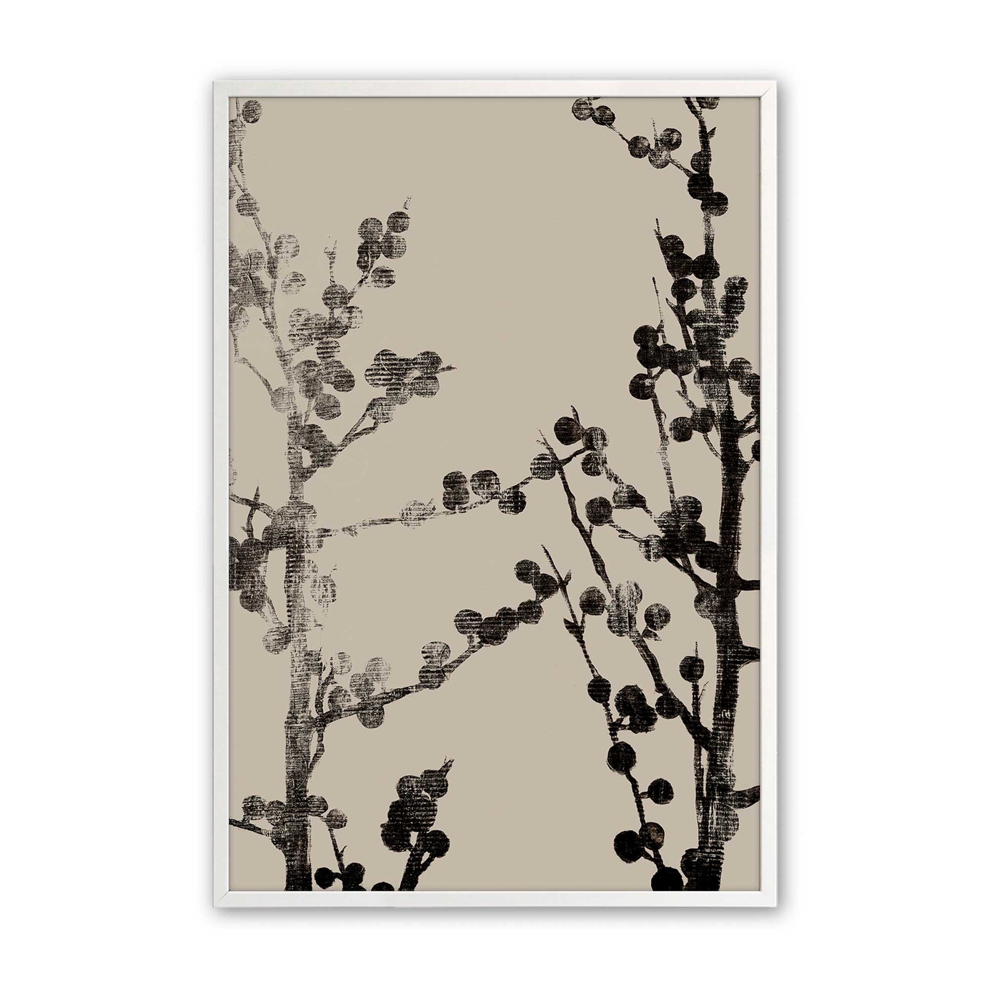 [Color:Opaque White], Picture of art in a Opaque White frame