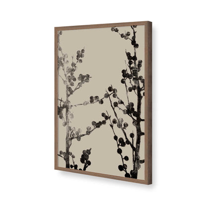 [Color:Walnut], Picture of art in a Walnut frame of the corner