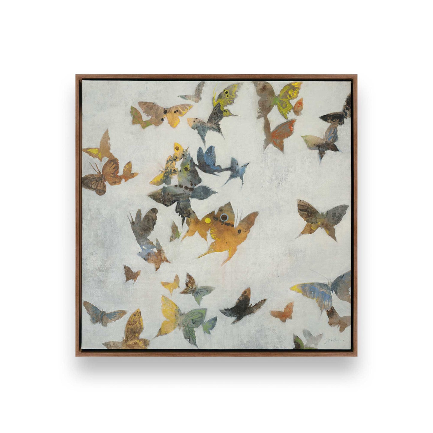 [Color:Walnut], Picture of art in a Walnut frame