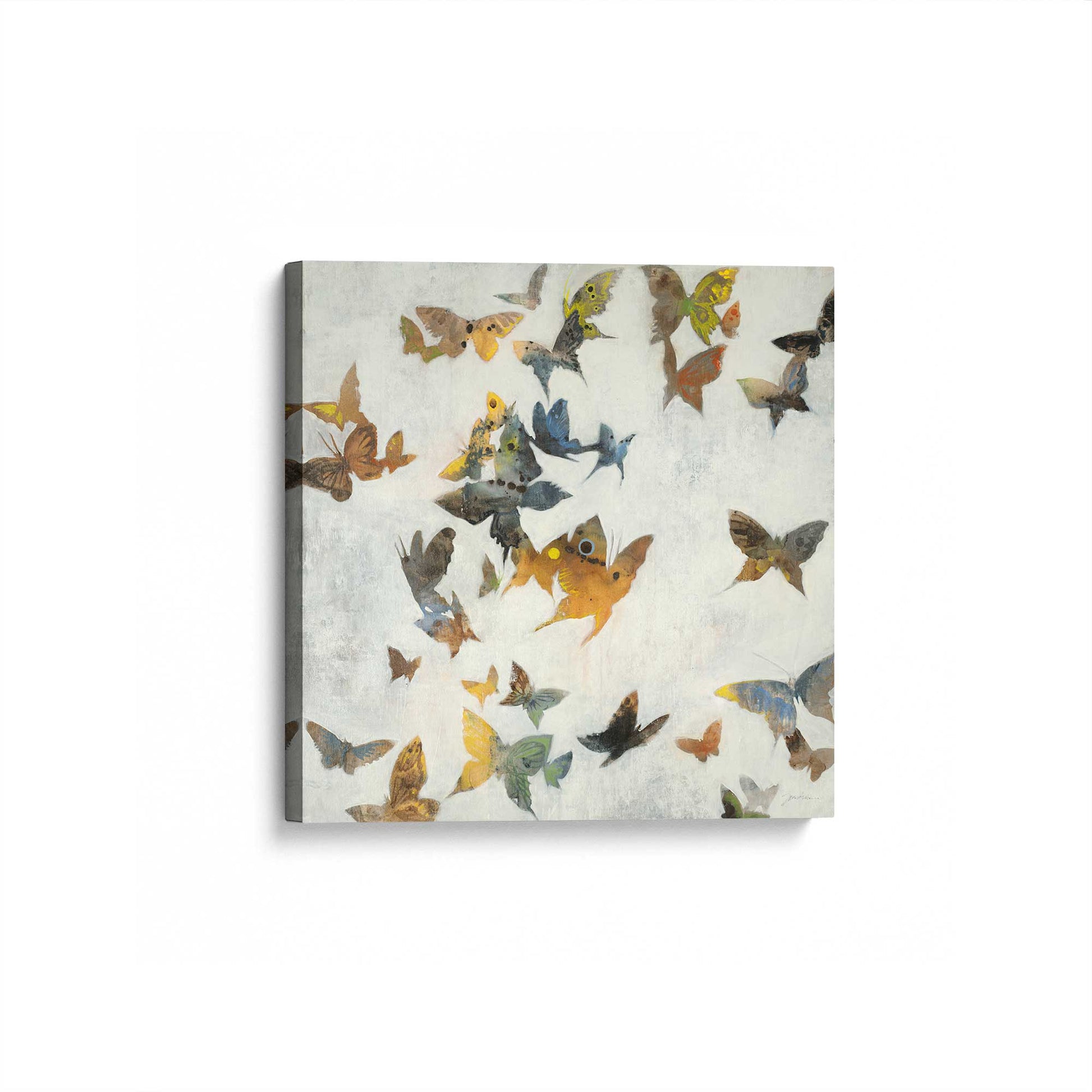 [Color:Stretched Canvas], Picture of art at an angle
