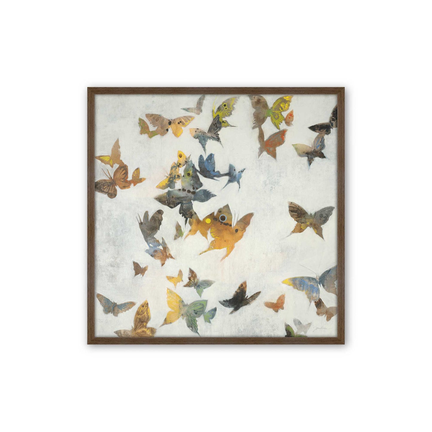 [Color:Walnut], Picture of art in a Walnut frame