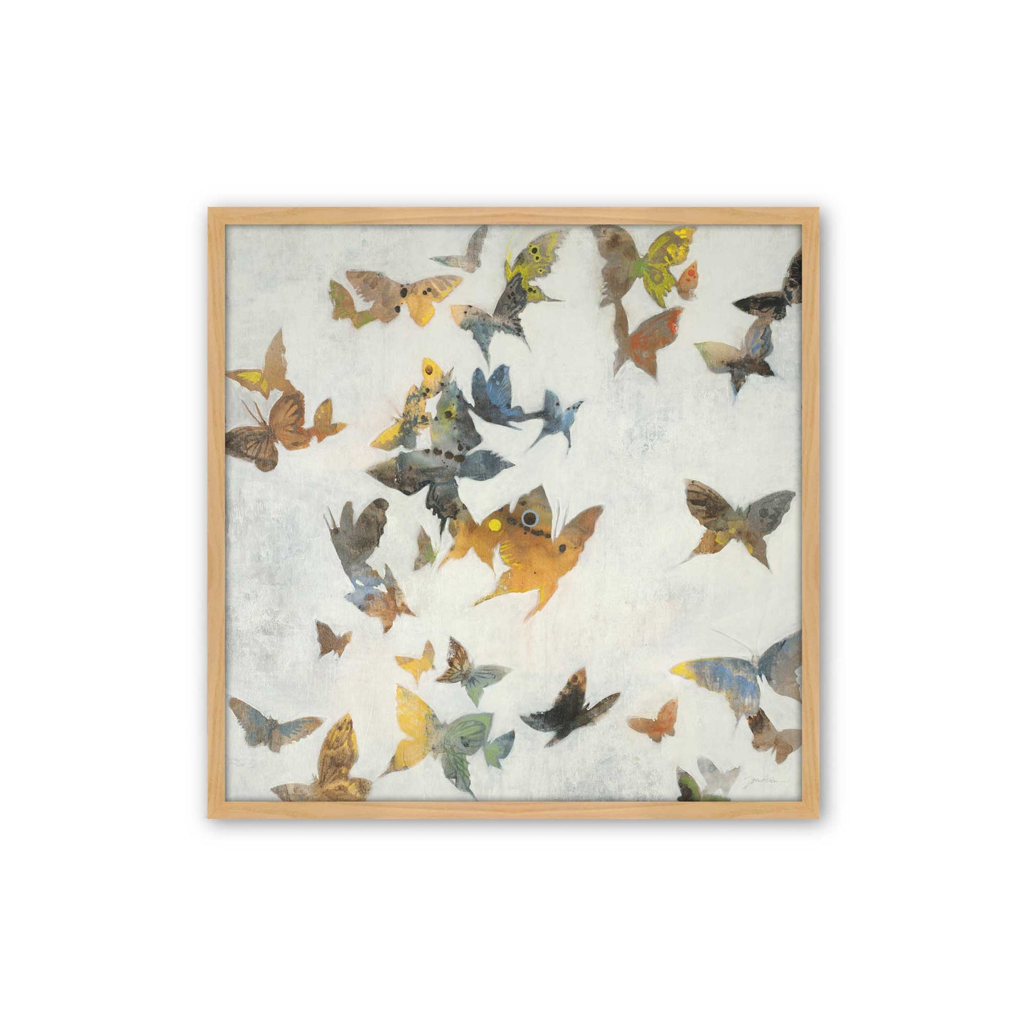 [Color:American Maple], Picture of art in a American Maple frame