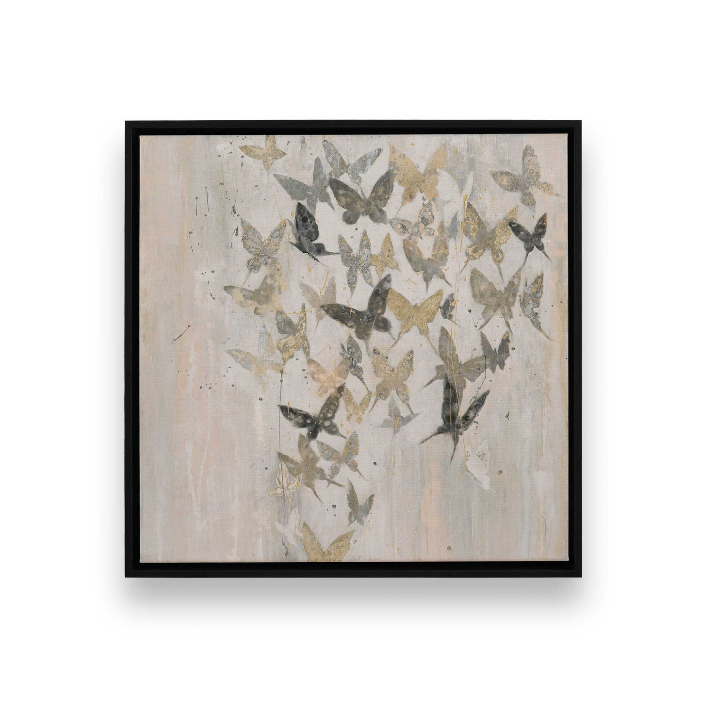 [Color:Satin Black], Picture of art in a Satin Black frame