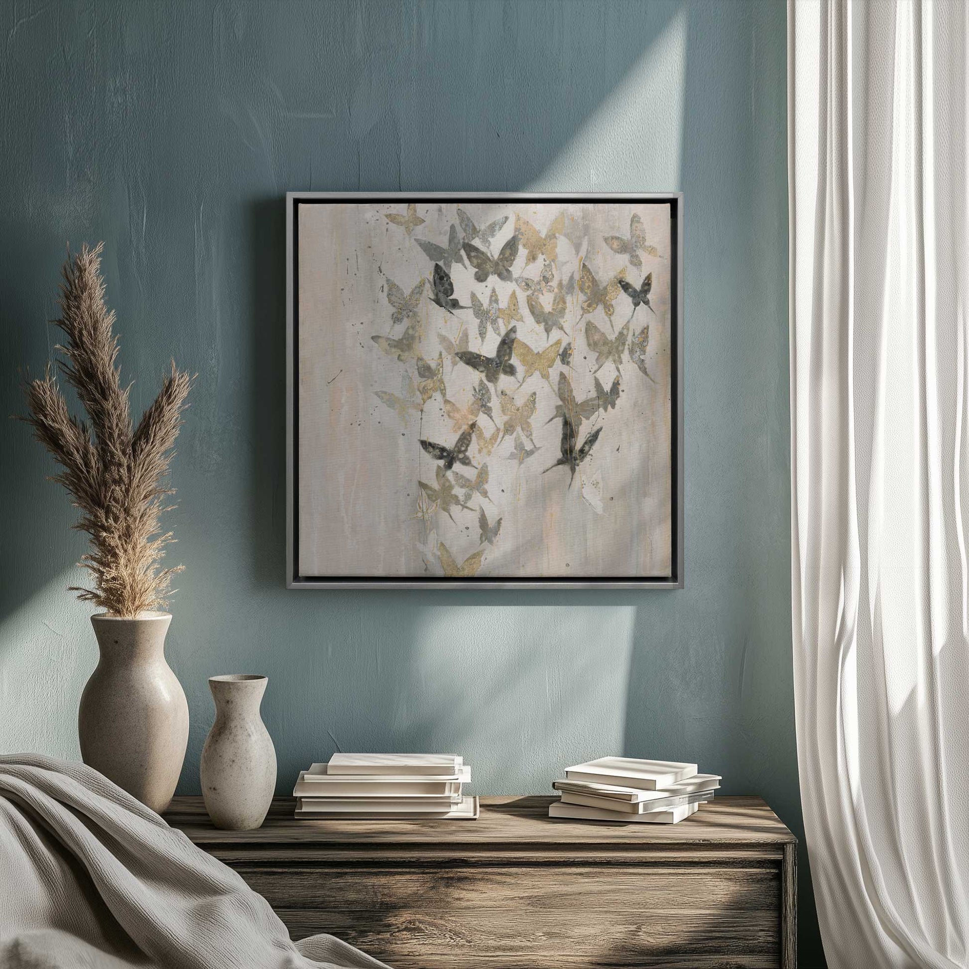 Picture of art in a room