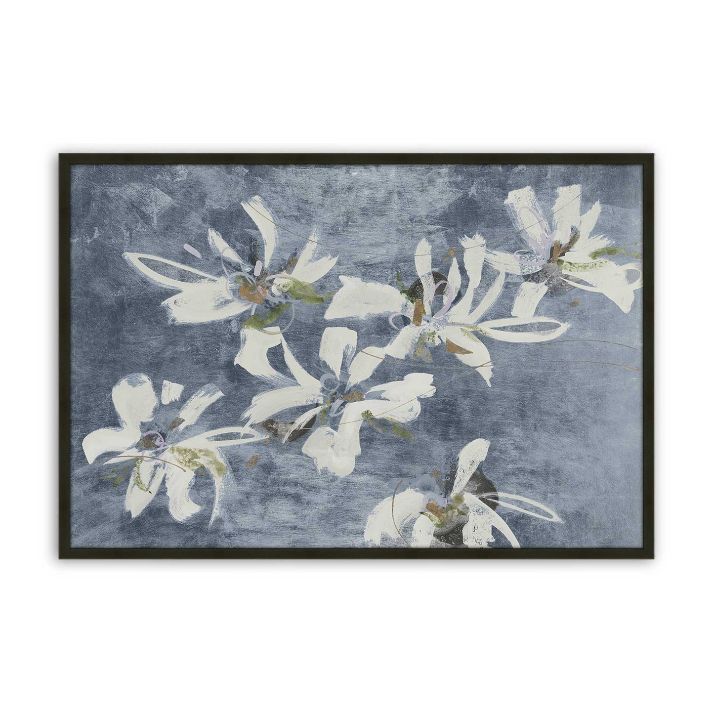 [Color:Satin Black], Picture of art in a Satin Black frame