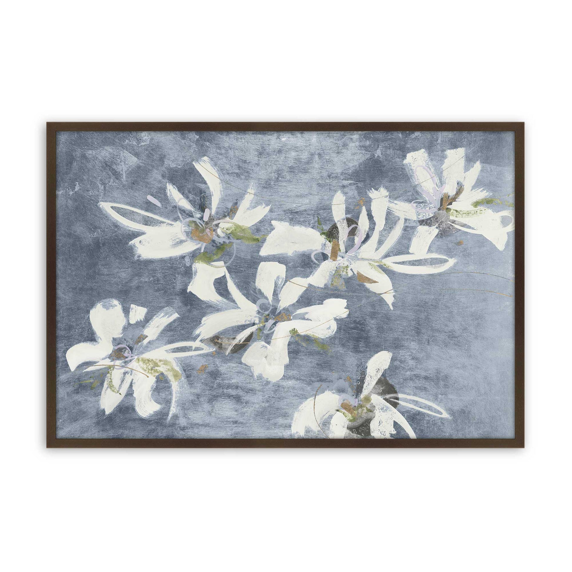 [Color:Brown], Picture of art in a Brown frame