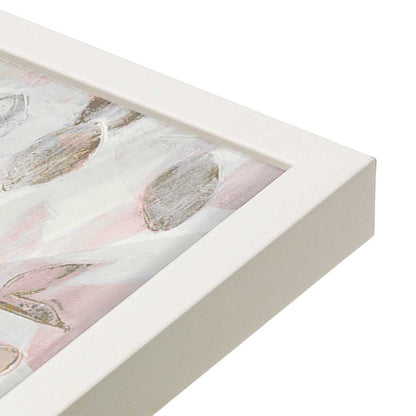 [Color:Opaque White], Picture of art in a Opaque White frame at an angle