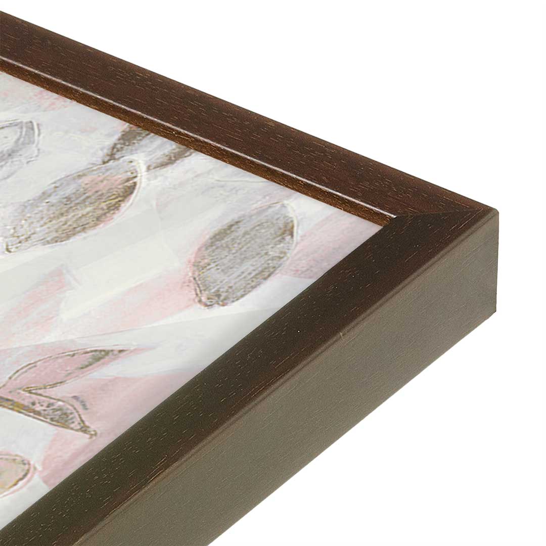 [Color:Belvinder Brown], Picture of art in a Belvinder Brown frame at an angle