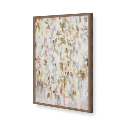 [Color:Walnut], Picture of art in a Walnut frame of the corner