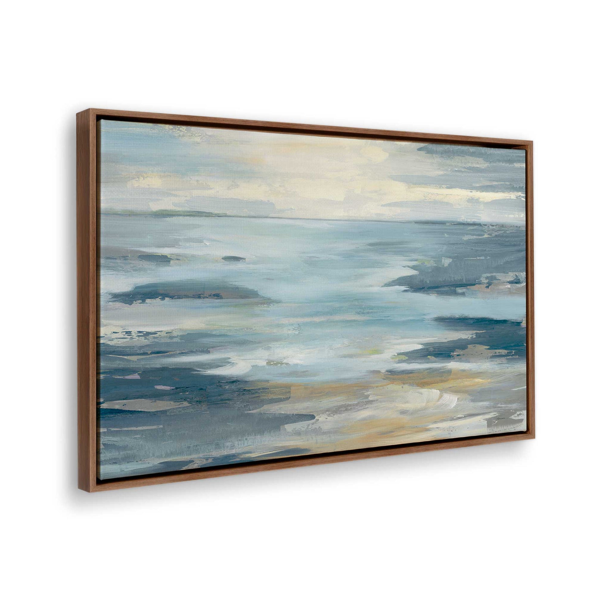 [Color:Walnut], Picture of the corner of the art