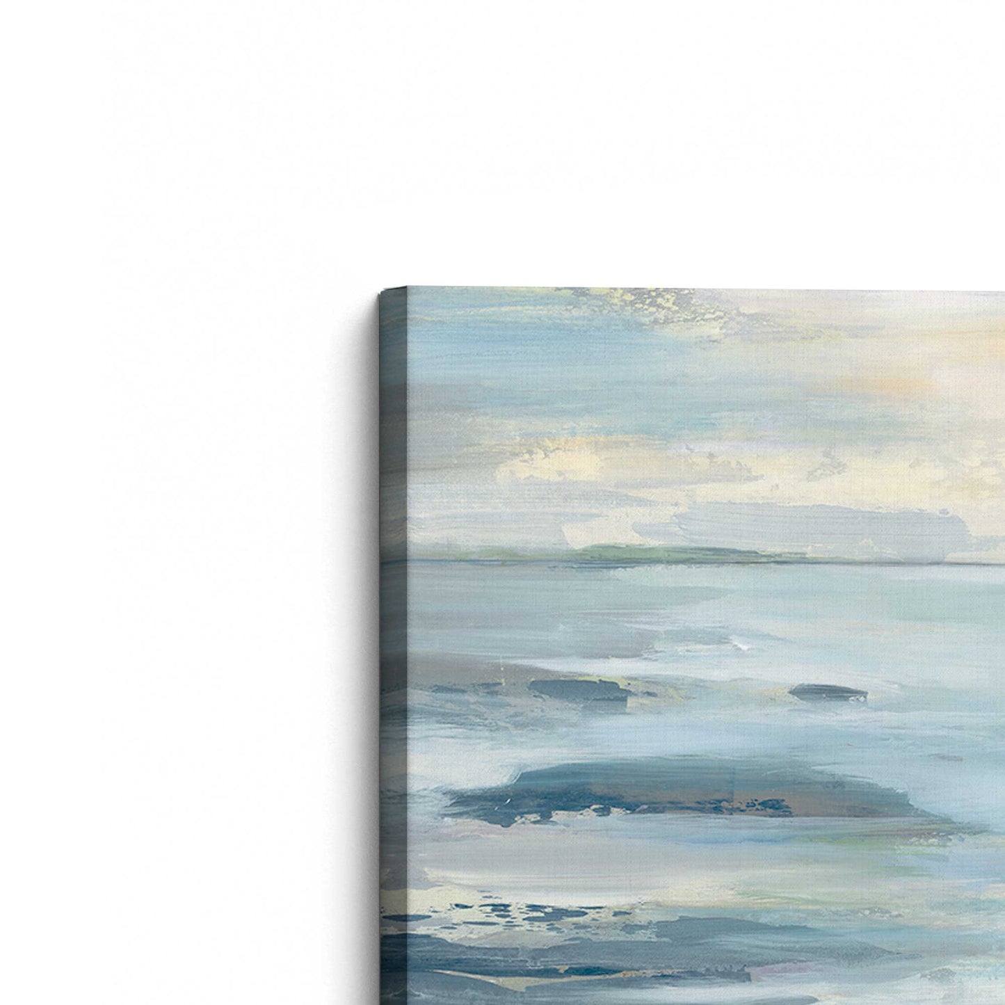[Color:Stretched Canvas], Picture of the corner of the art