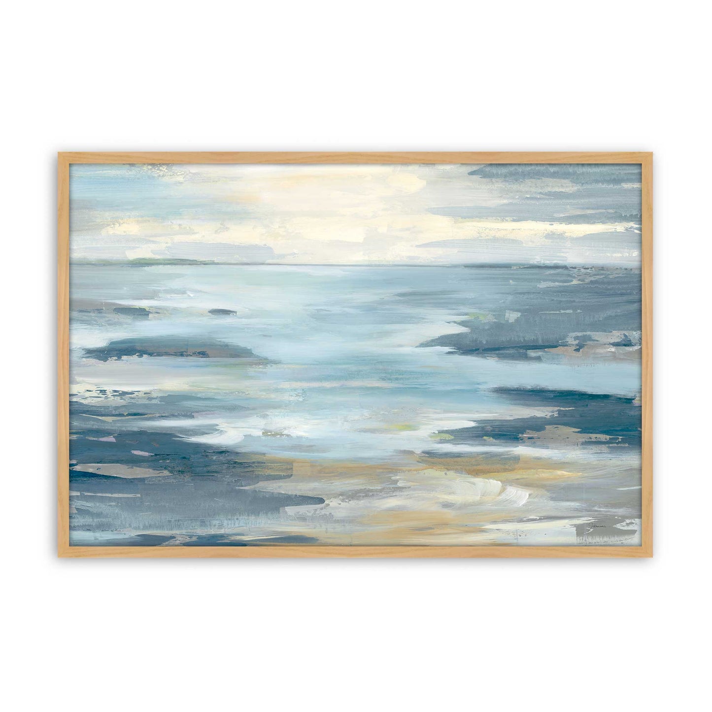 [Color:American Maple], Picture of art in a American Maple frame