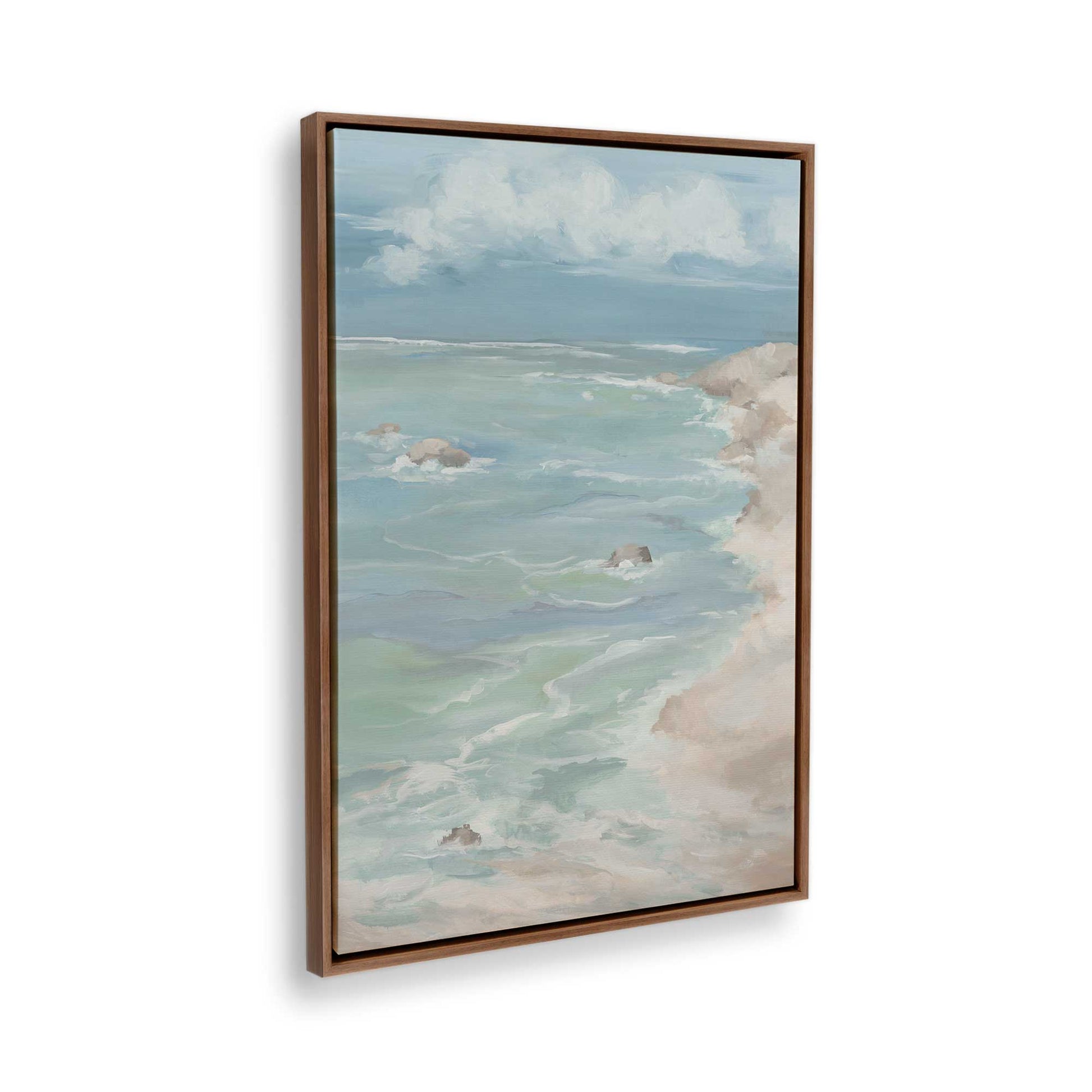 [Color:Walnut], Picture of the corner of the art