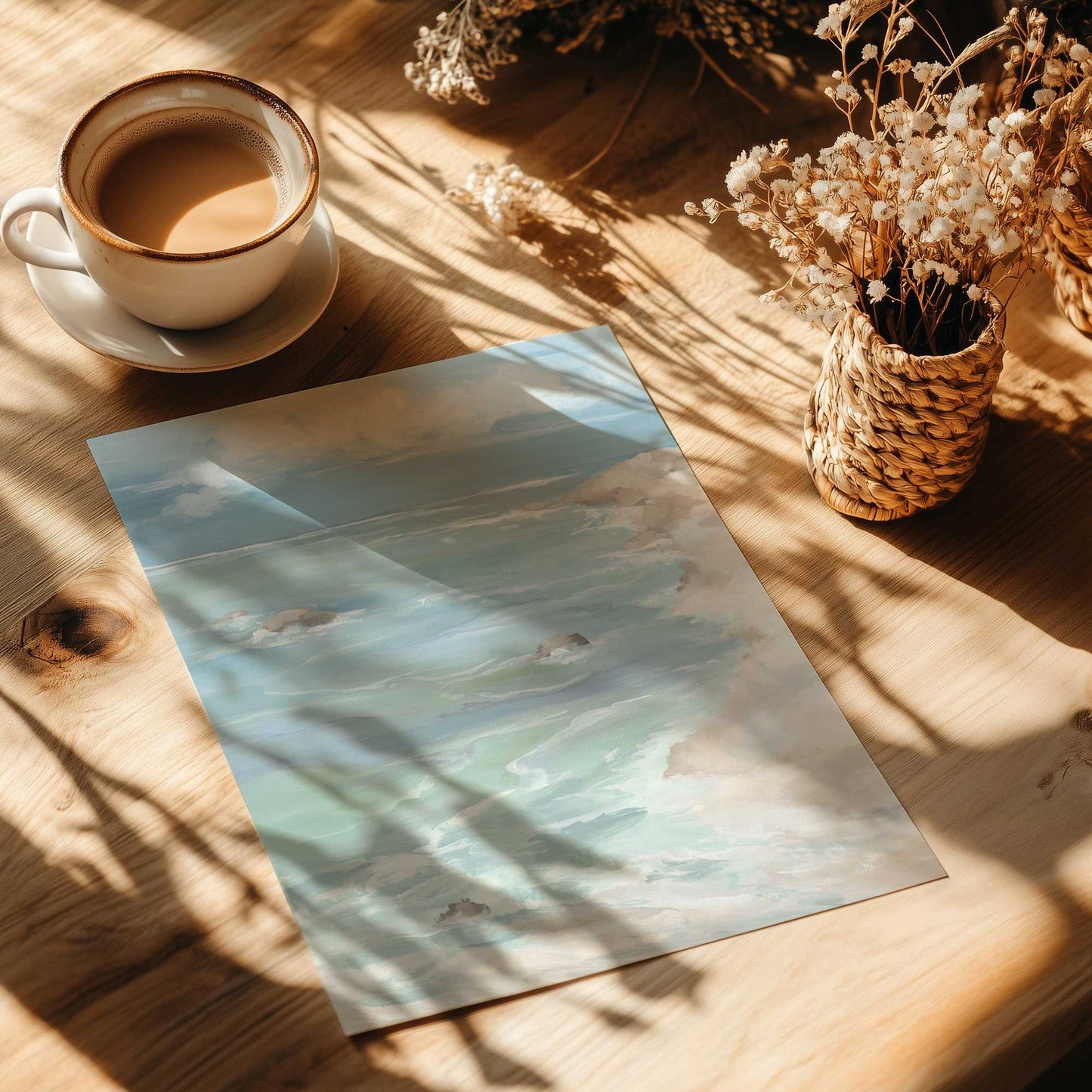 [Color:Rolled Print], Picture of close up of art
