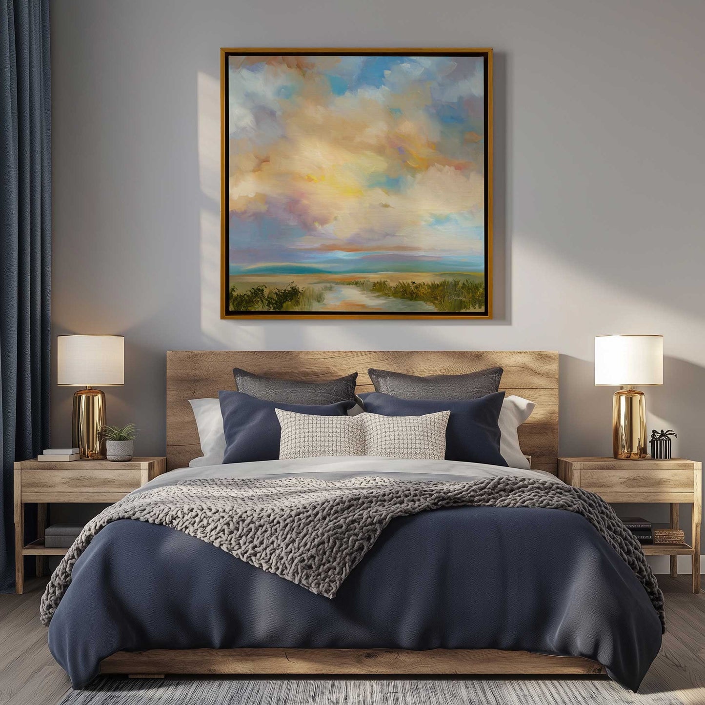Picture of art in a room