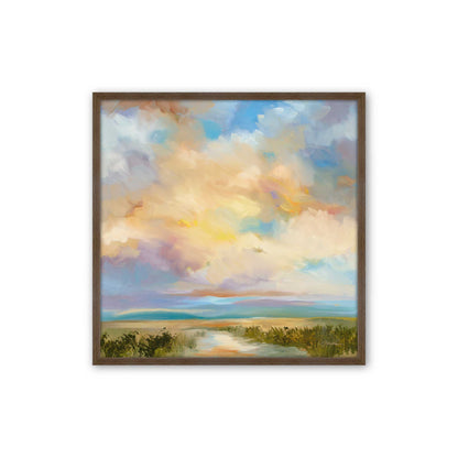 [Color:Walnut], Picture of art in a Walnut frame