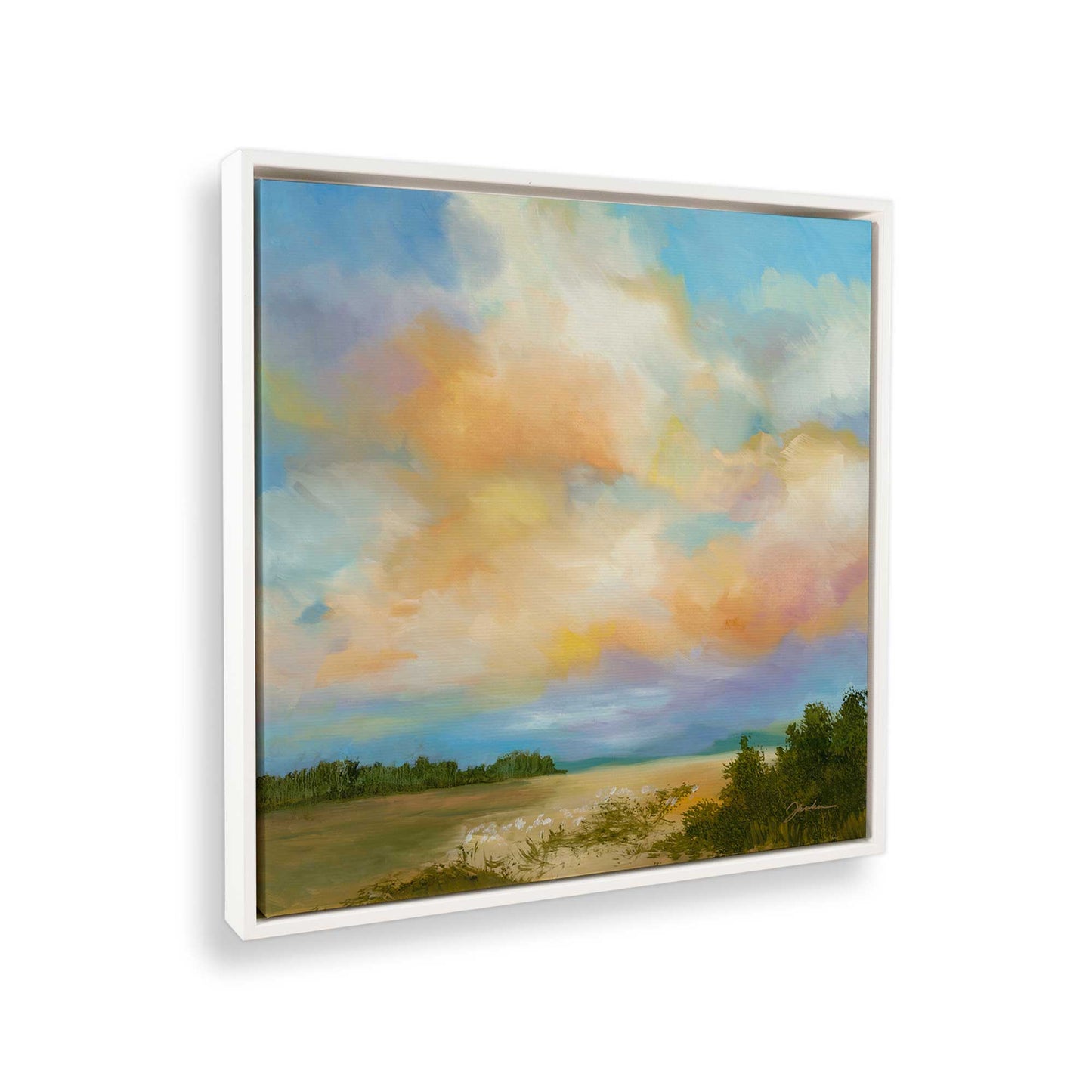 [Color:Opaque White], Picture of the corner of the art