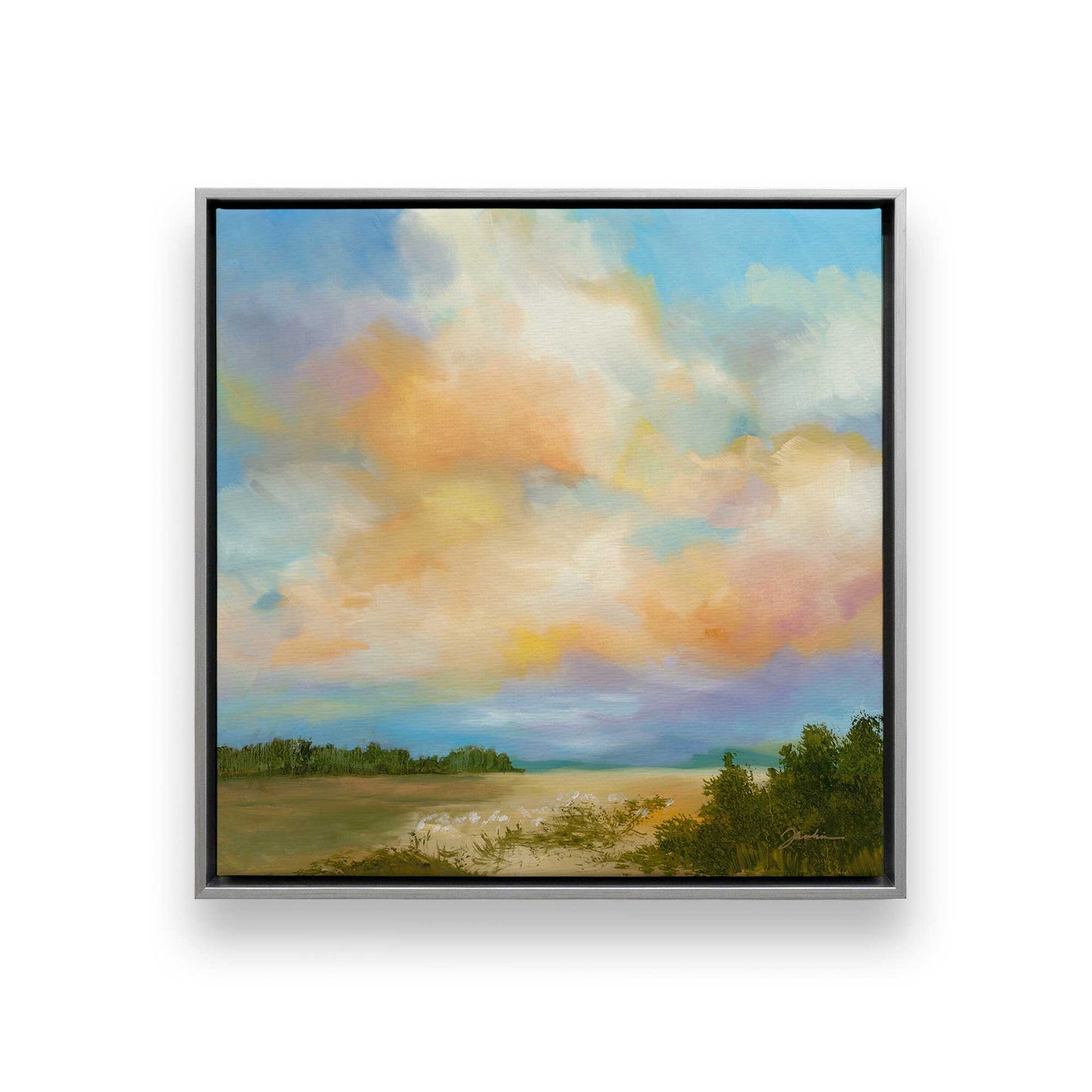 [Color:Polished Chrome], Picture of art in a Polished Chrome frame