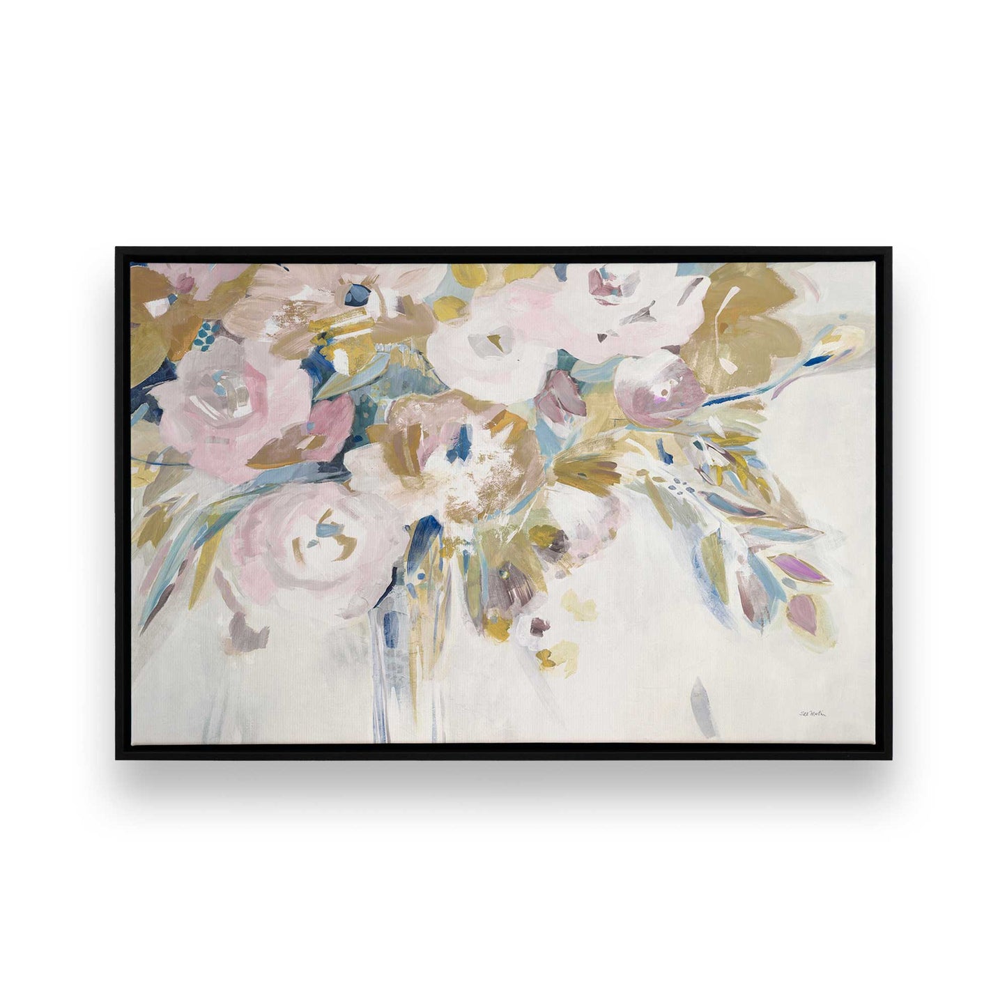 [Color:Satin Black], Picture of art in a Satin Black frame