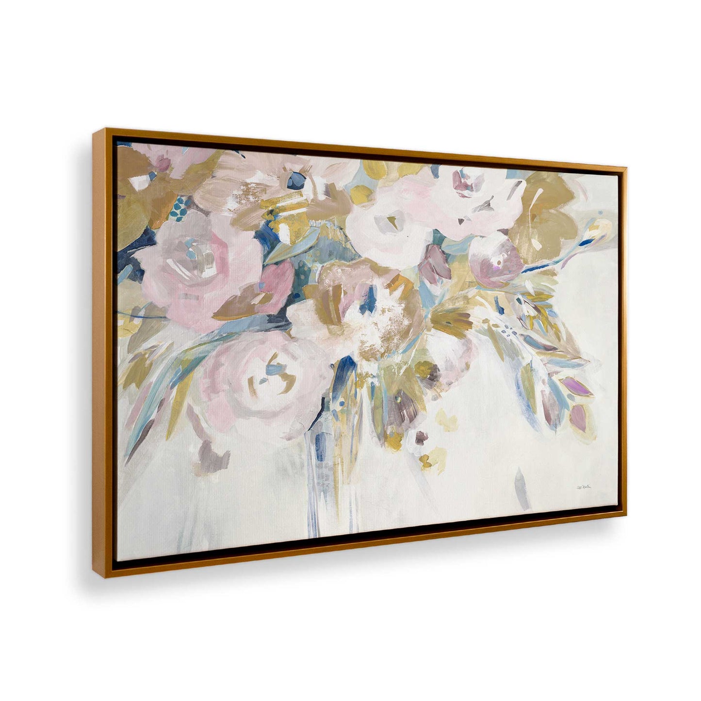 [Color:Polished Gold], Picture of the corner of the art