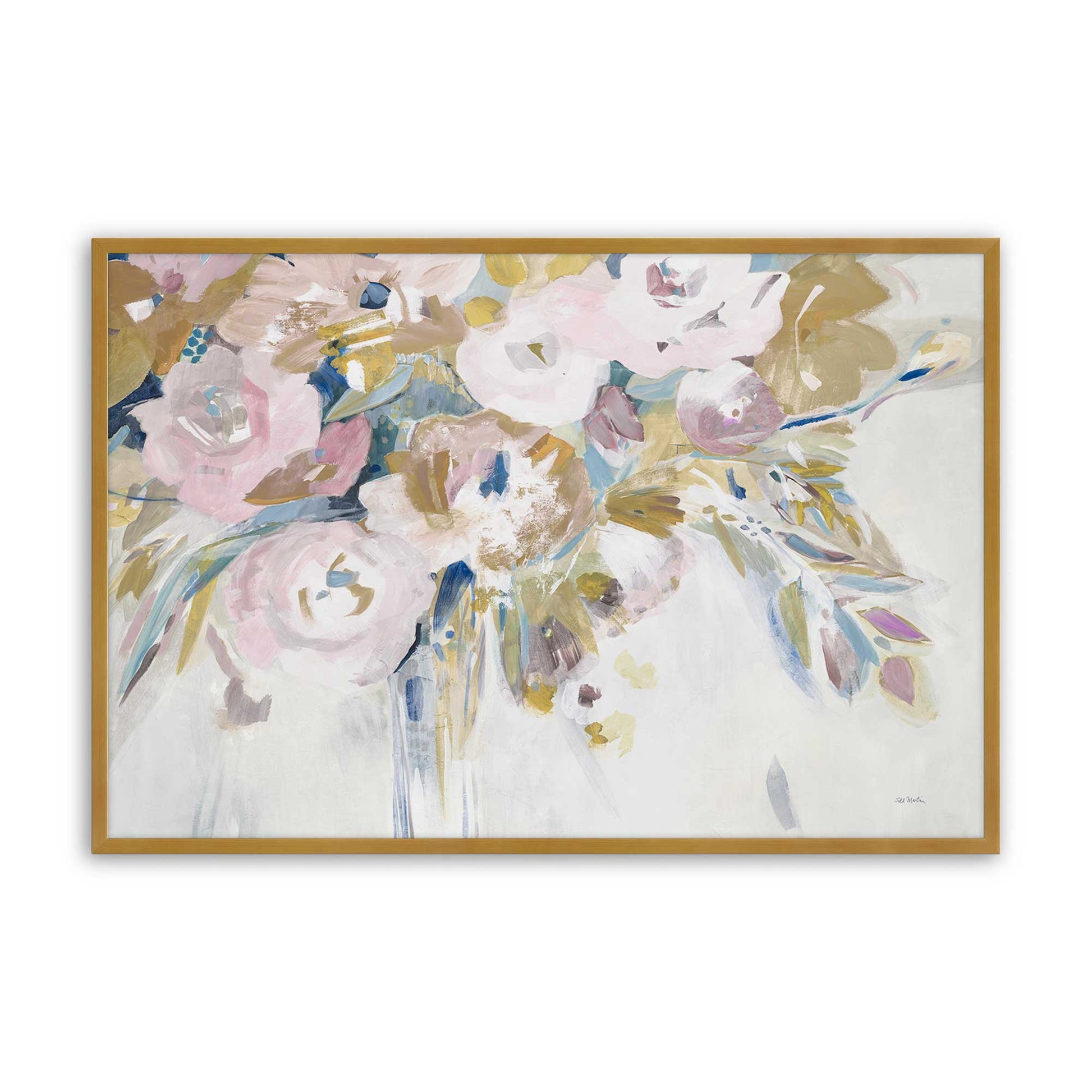 [Color:Polished Gold], Picture of art in a Polished Gold frame
