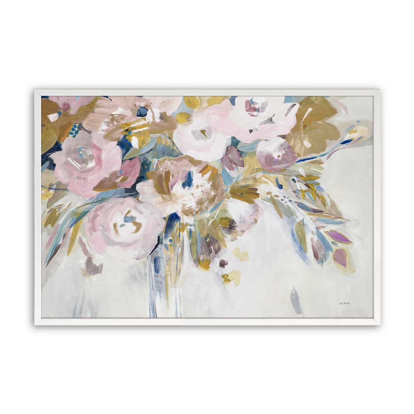 [Color:Opaque White], Picture of art in a Opaque White frame
