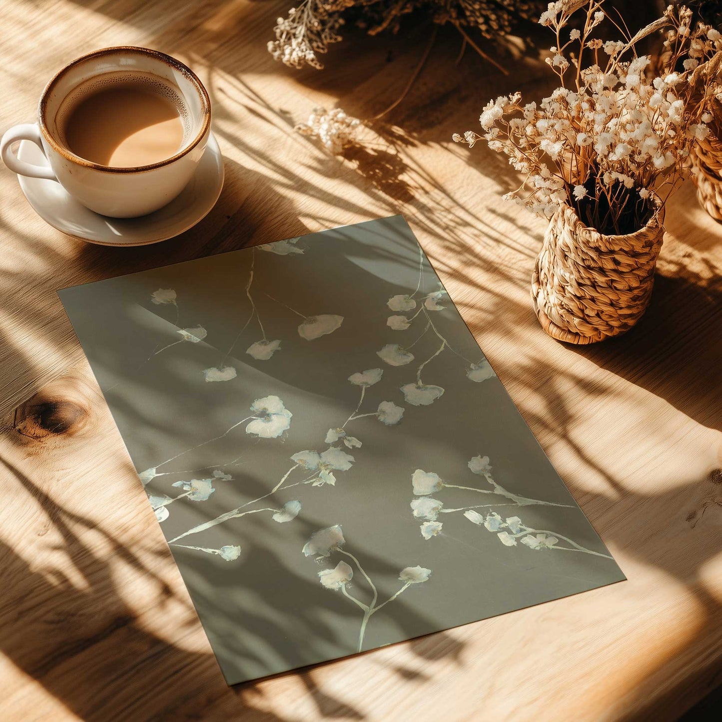 [Color:Rolled Print], Picture of close up of art