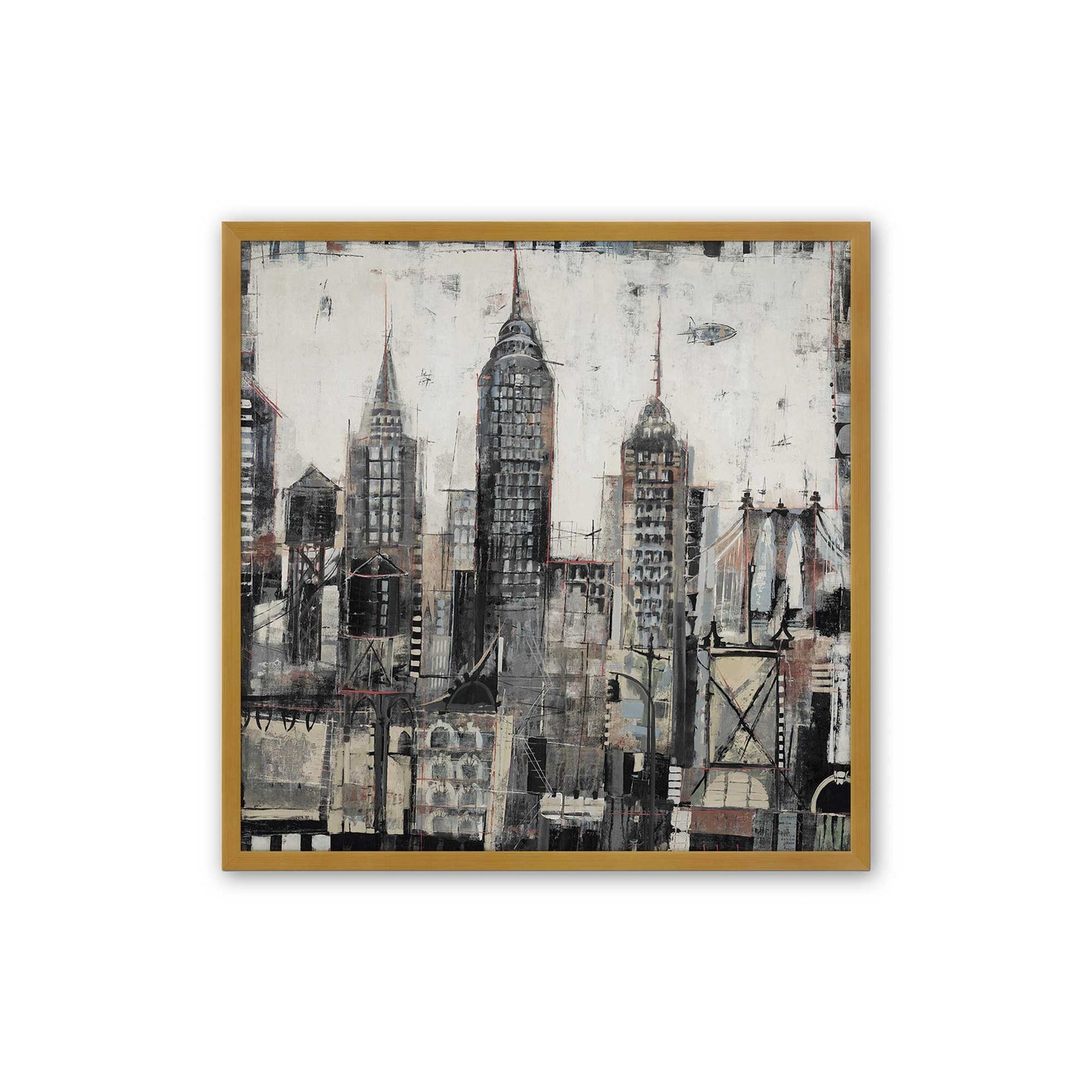 [Color:Polished Gold], Picture of art in a Polished Gold frame