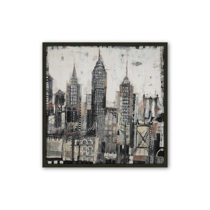 [Color:Satin Black], Picture of art in a Satin Black frame