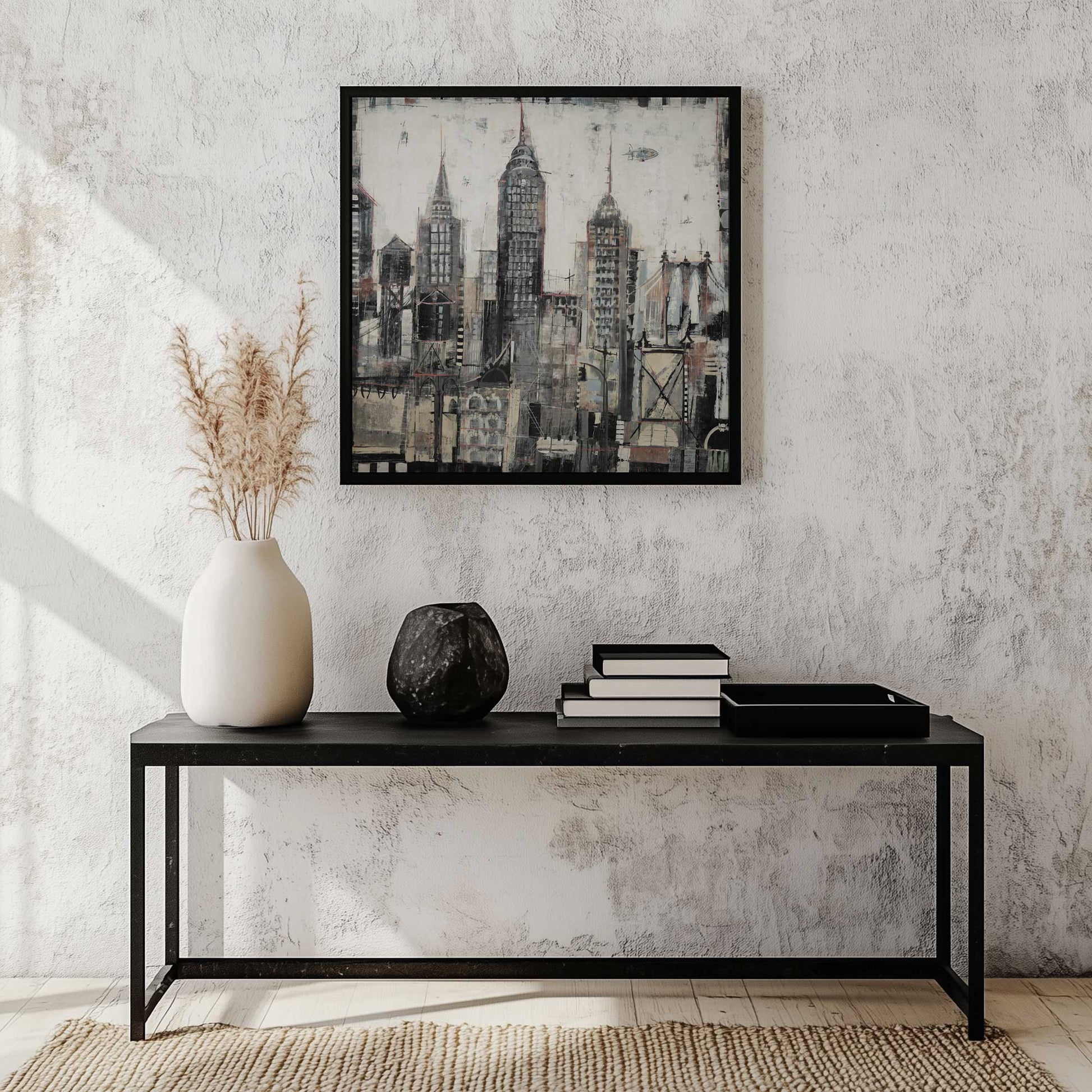 Picture of art in a room