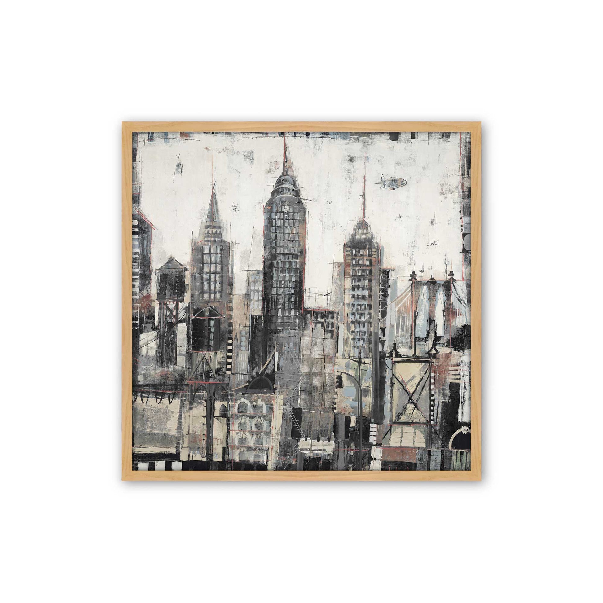 [Color:American Maple], Picture of art in a American Maple frame