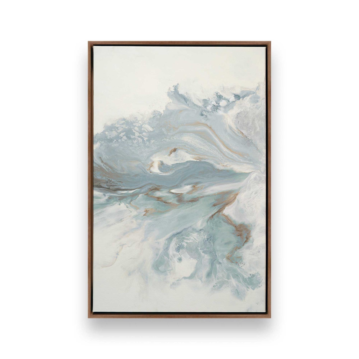 [Color:Walnut], Picture of art in a Walnut frame