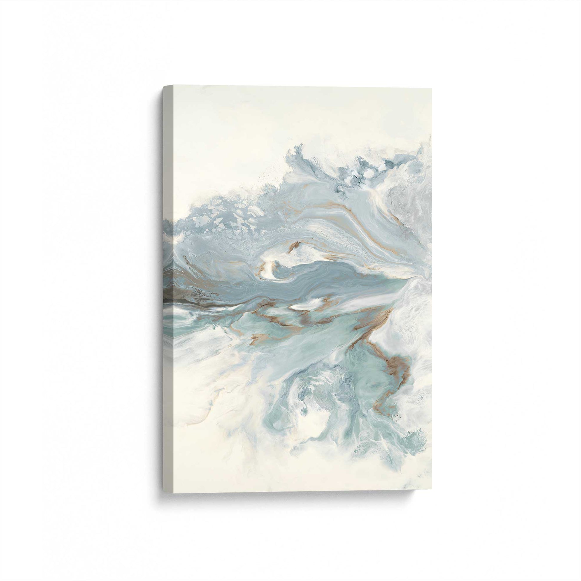 [Color:Stretched Canvas], Picture of art at an angle
