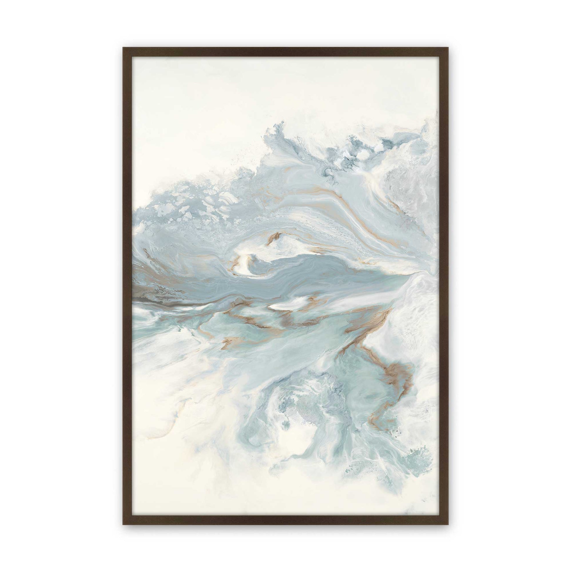 [Color:Brown], Picture of art in a Brown frame