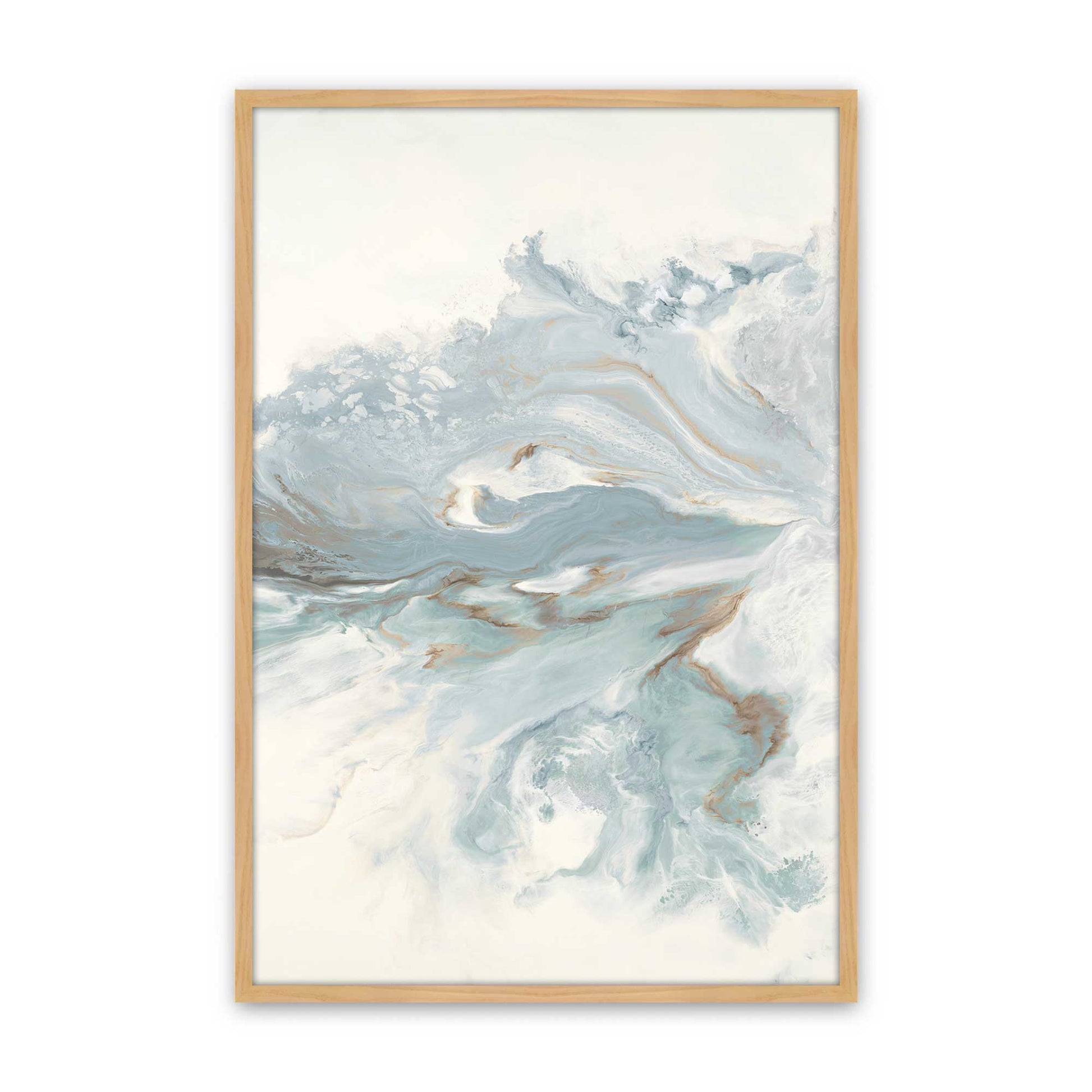 [Color:American Maple], Picture of art in a American Maple frame