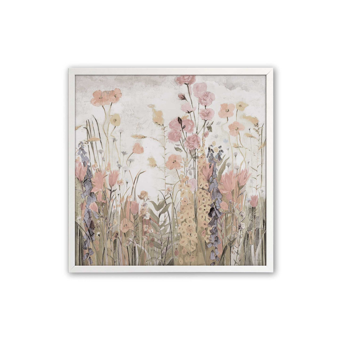 [Color:Opaque White], Picture of art in a Opaque White frame