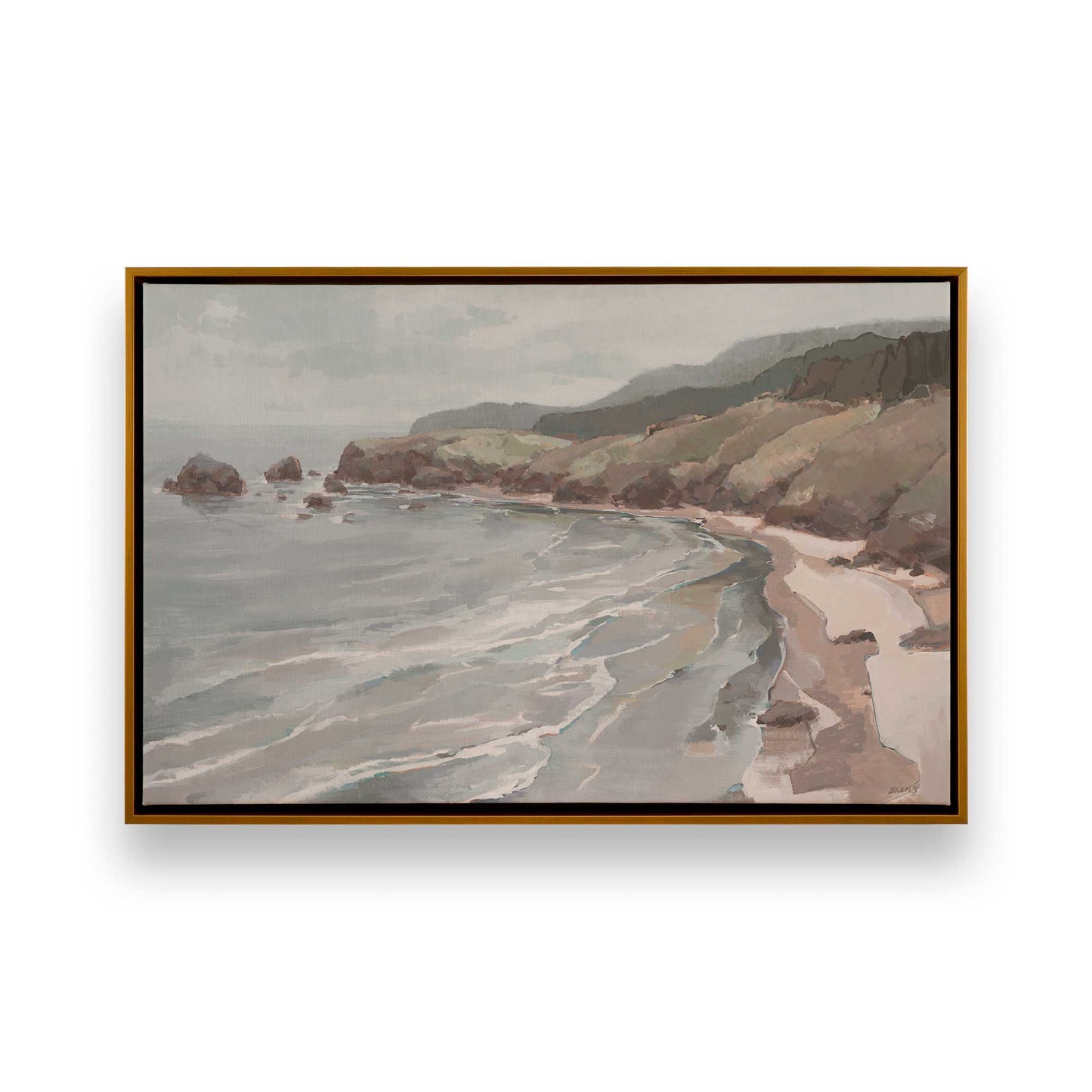 [Color:Polished Gold], Picture of art in a Polished Gold frame