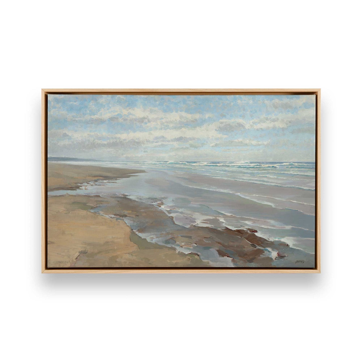 [Color:American Maple], Picture of art in a American Maple frame