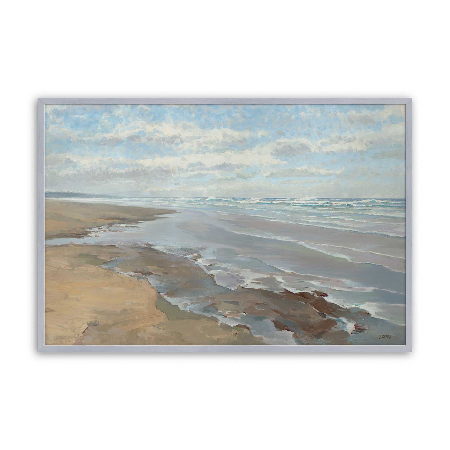 [Color:Polished Chrome], Picture of art in a Polished Chrome frame