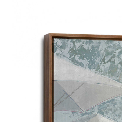 [Color:Walnut], Picture of art in a Walnut frame at an angle