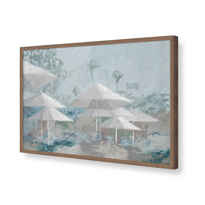 [Color:Walnut], Picture of art in a Walnut frame of the corner