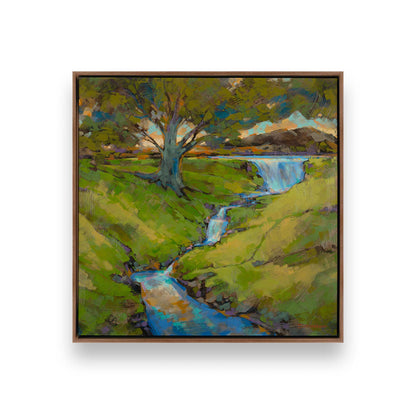 [Color:Walnut], Picture of art in a Walnut frame