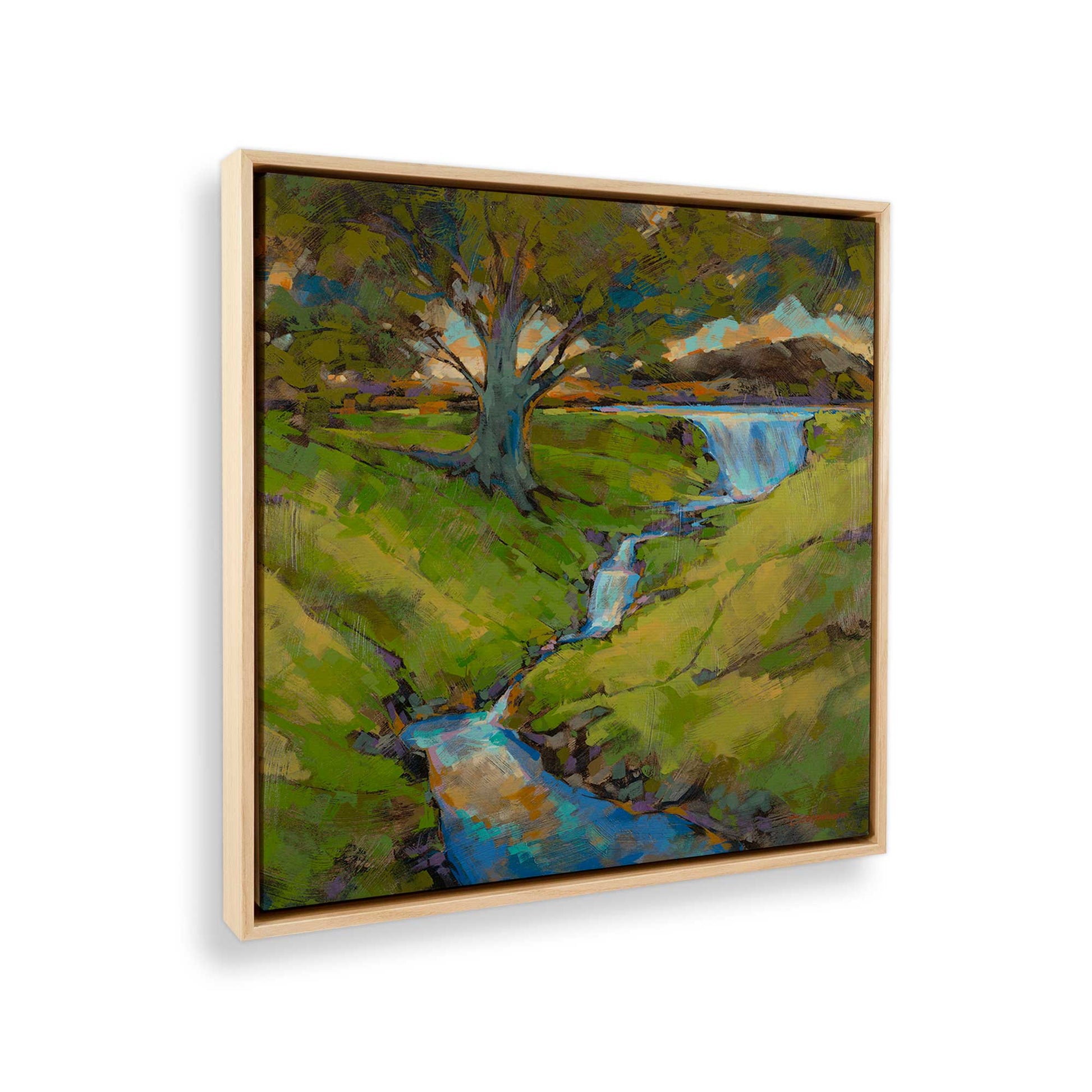 [Color:American Maple], Picture of the corner of the art
